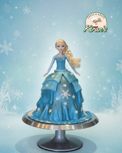 Elsa Doll Cake