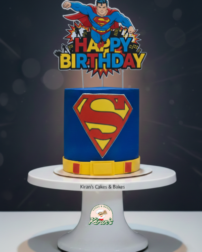 Superman Cake
