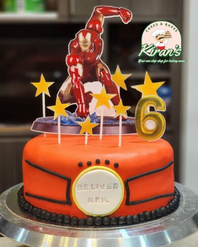Ironman Cake