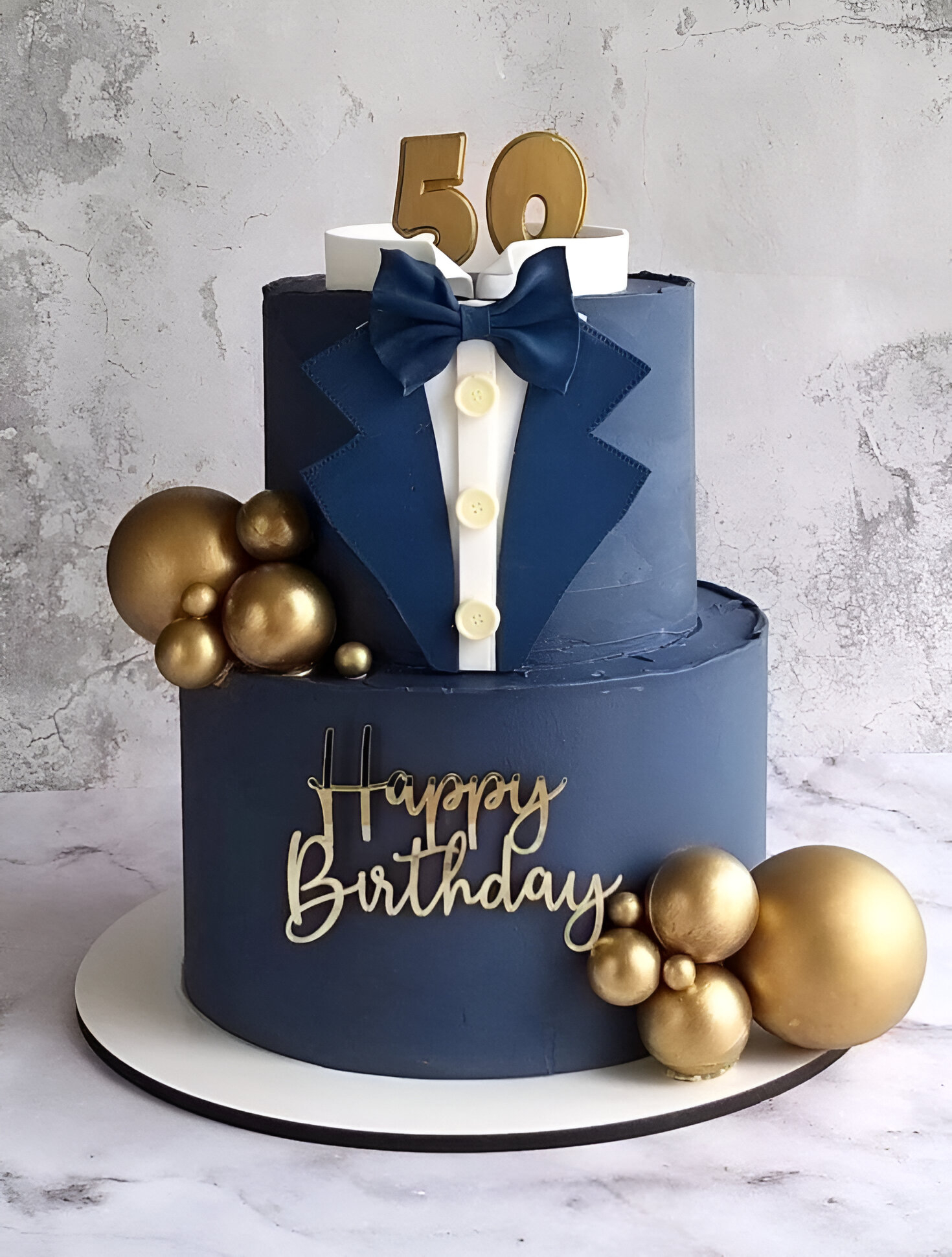Tuxedo Cake for Him-02