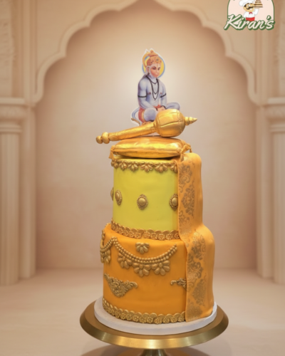 Religious Cake - Hanuman Ji - 2 Tier Cake