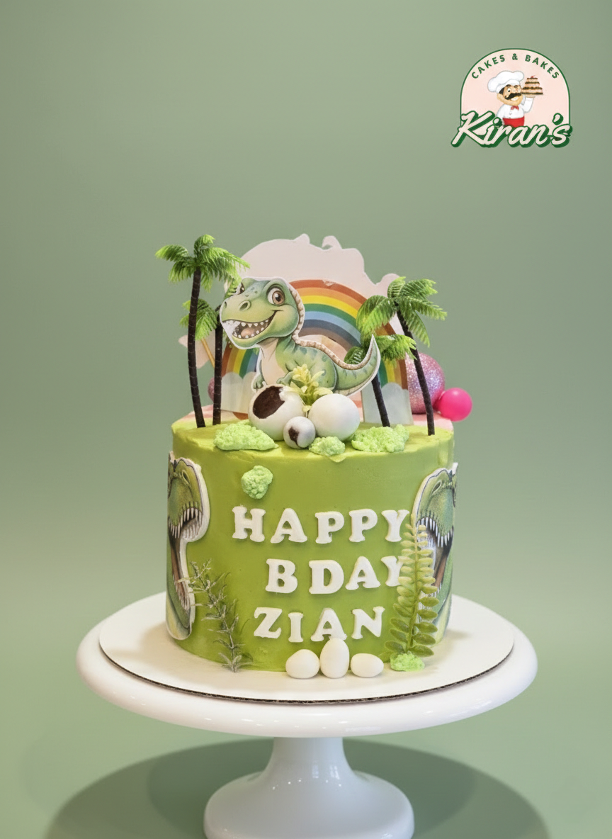 2 in 1 Cake - Dino and Unicorn - Image 3