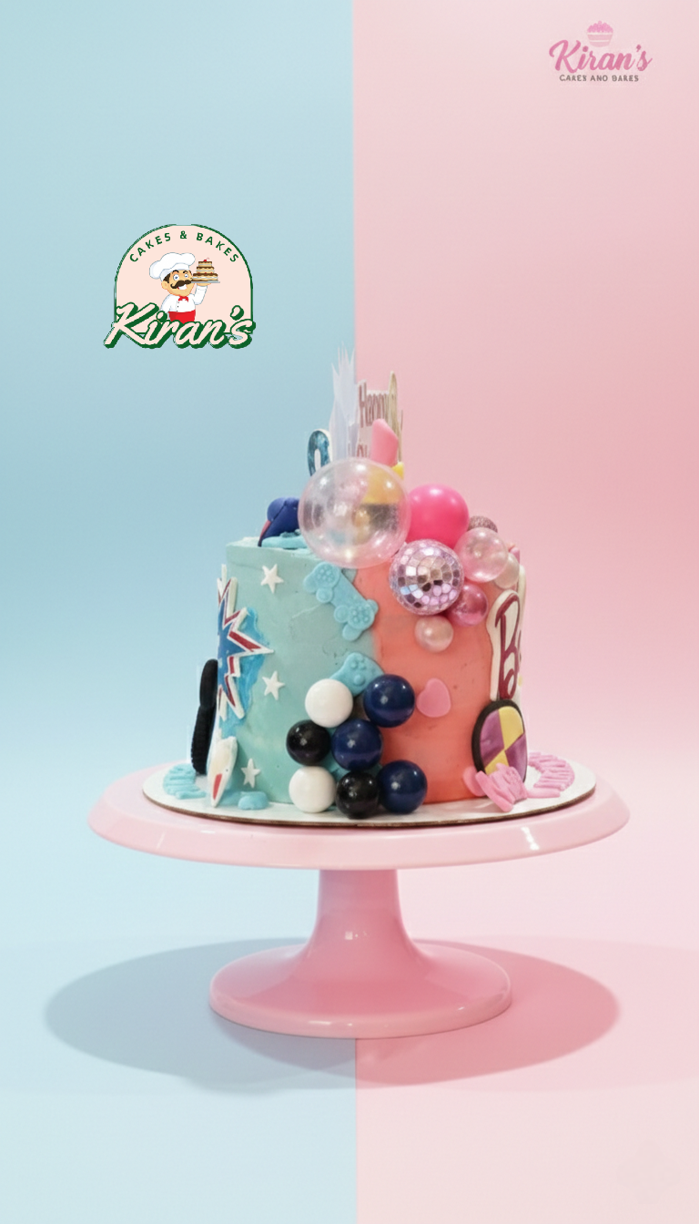 2 in 1 Cake - Princess & Gaming - Image 4