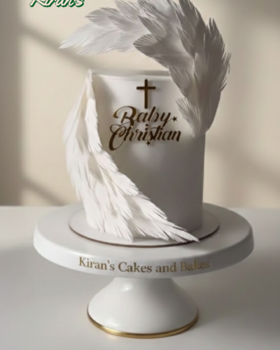 Little Angel Baptism Cake
