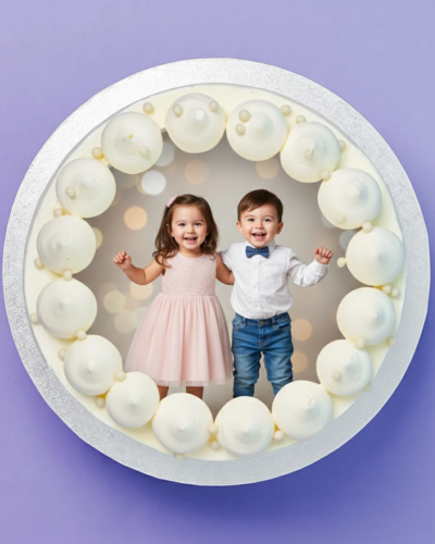 Vanilla Photo Cake