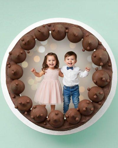 Chocolate Photo Cake